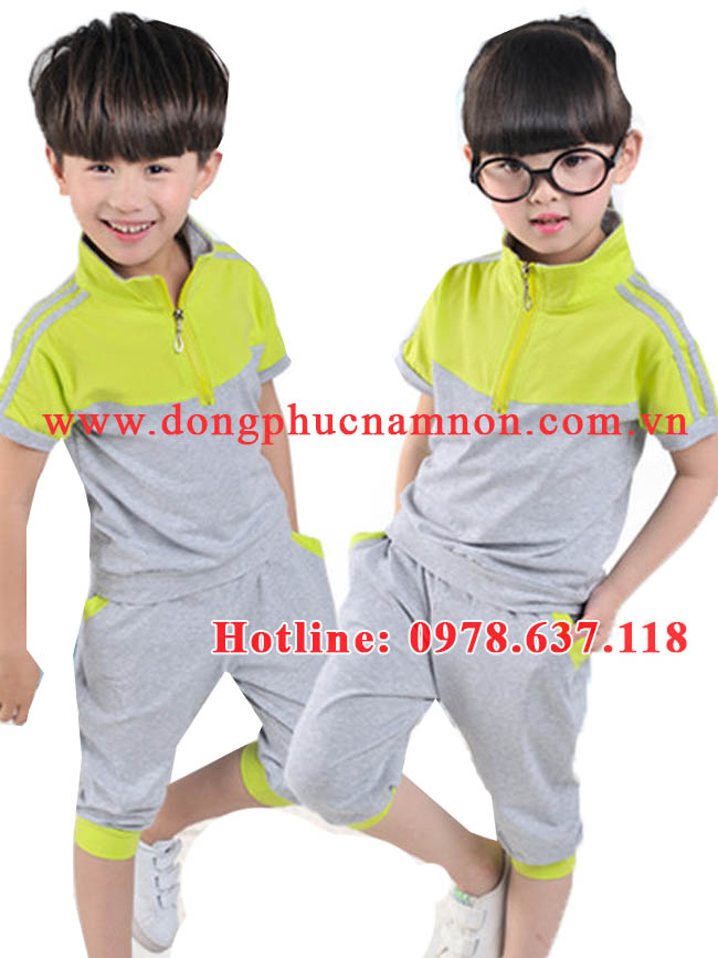 Mẫu đồng phục mầm non - DPMN47 | Mau dong phuc mam non
